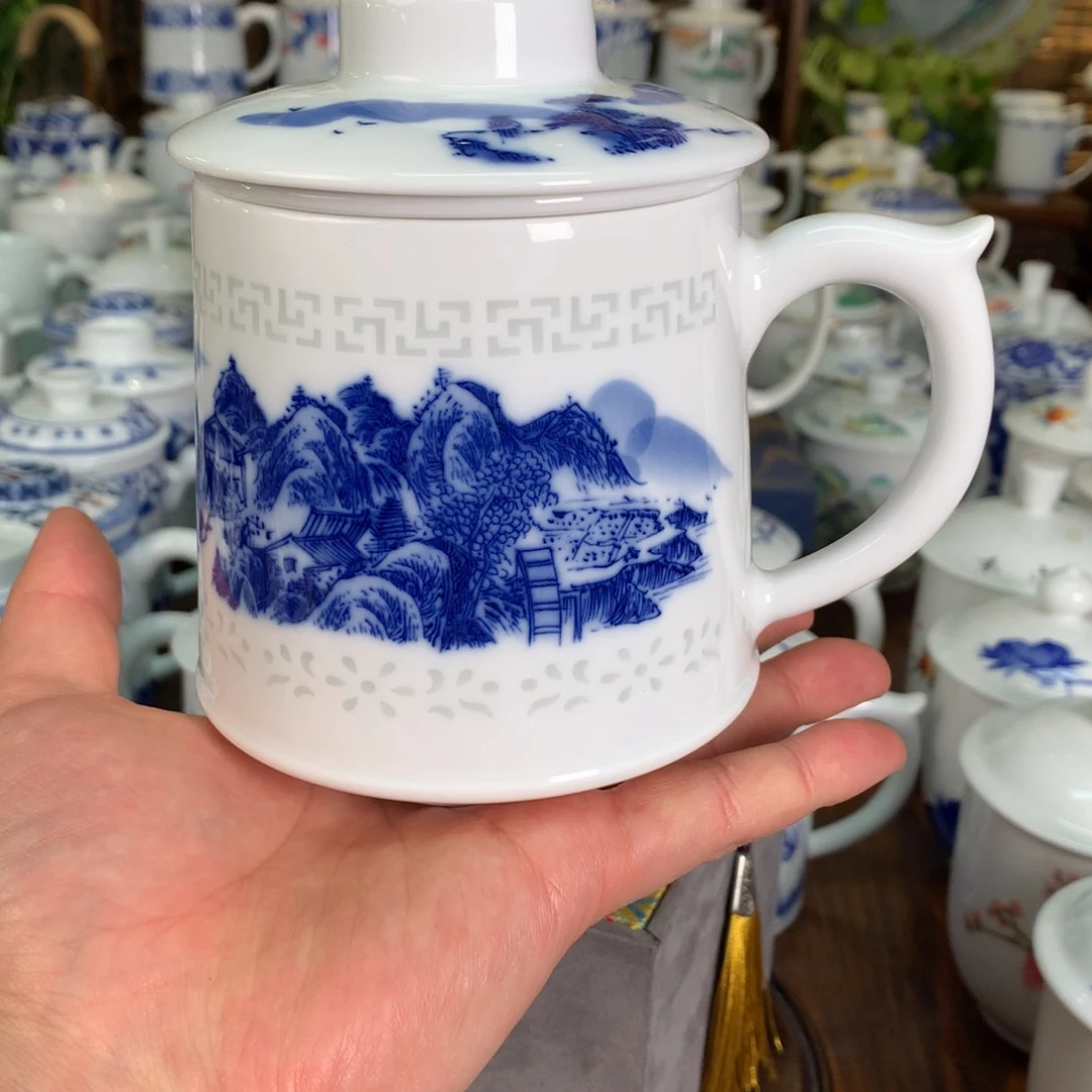 用****9景德镇陶瓷高温办公杯