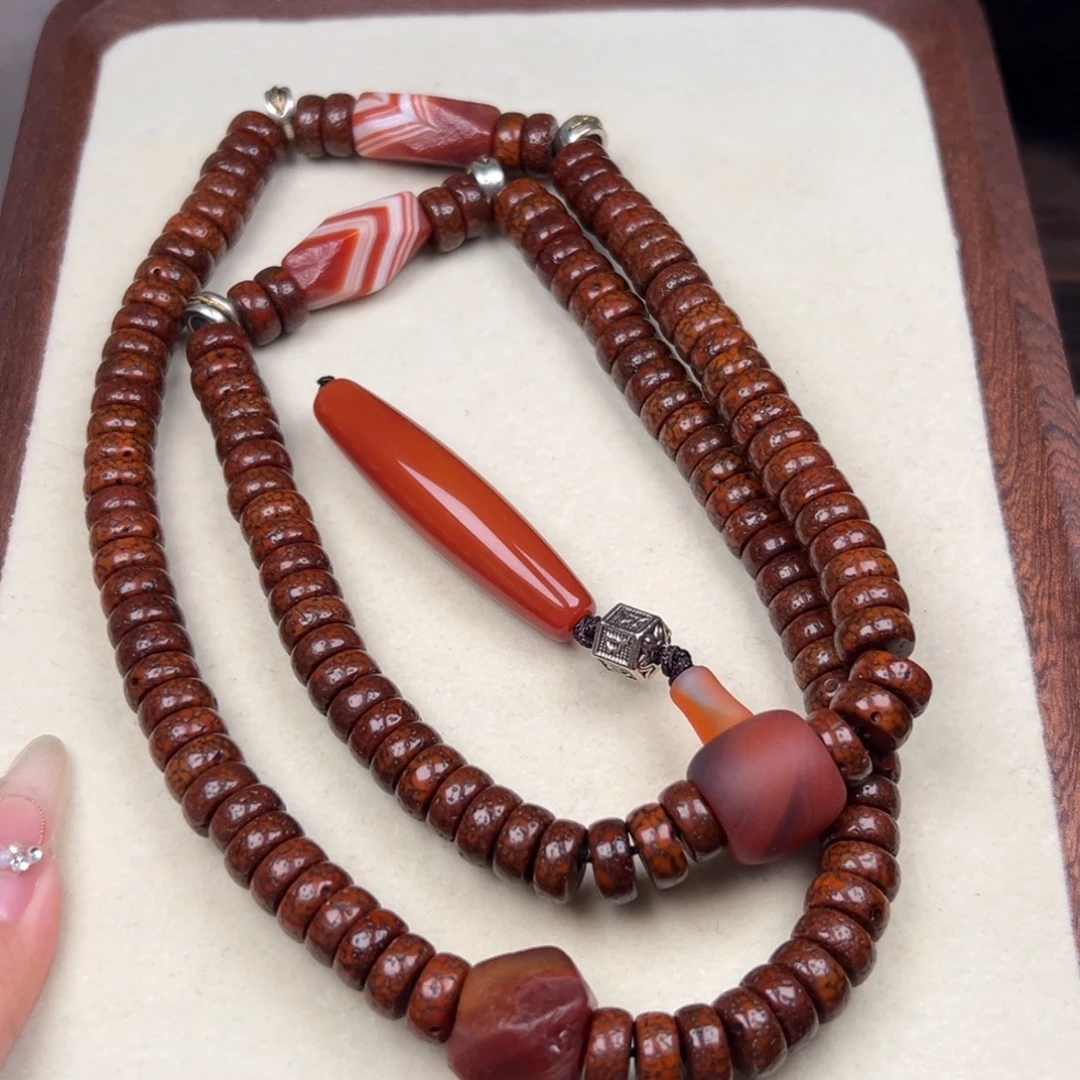 盘***刘吊坠星月菩提星月