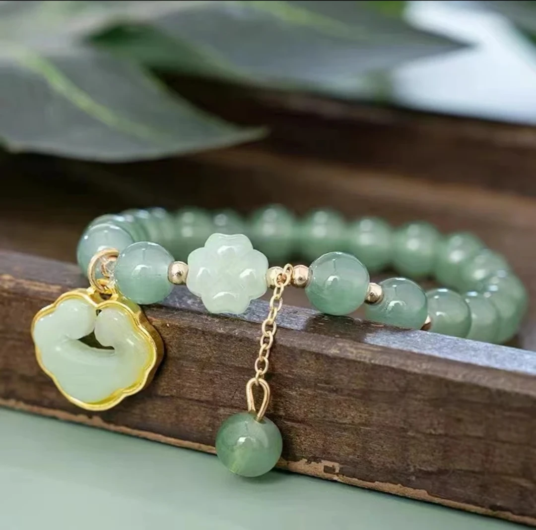 清新甜美四叶草手链小雏菊手串太阳花闺蜜礼物森系百搭