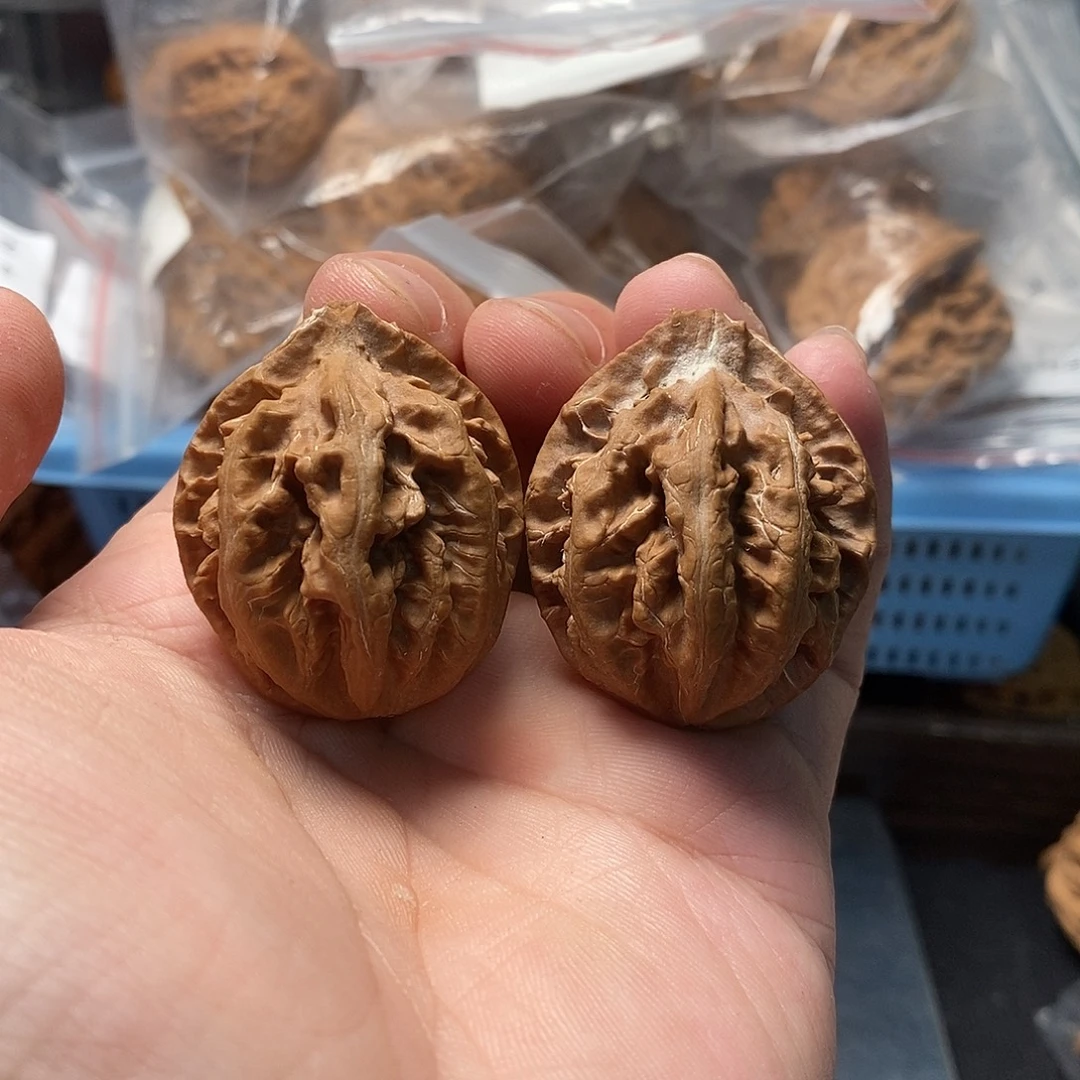 1文玩核桃火龙纹33-469