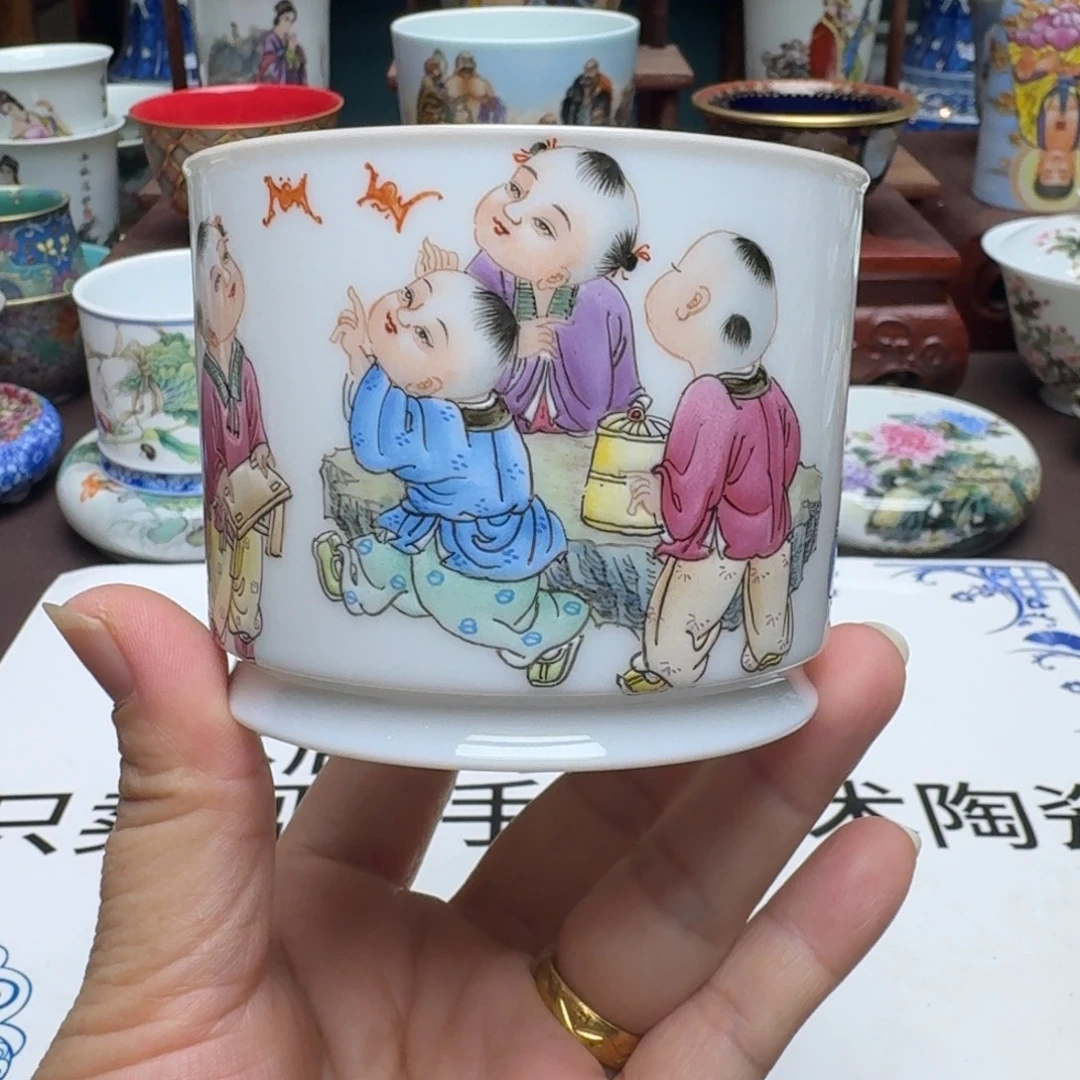 景德镇手工手绘展示