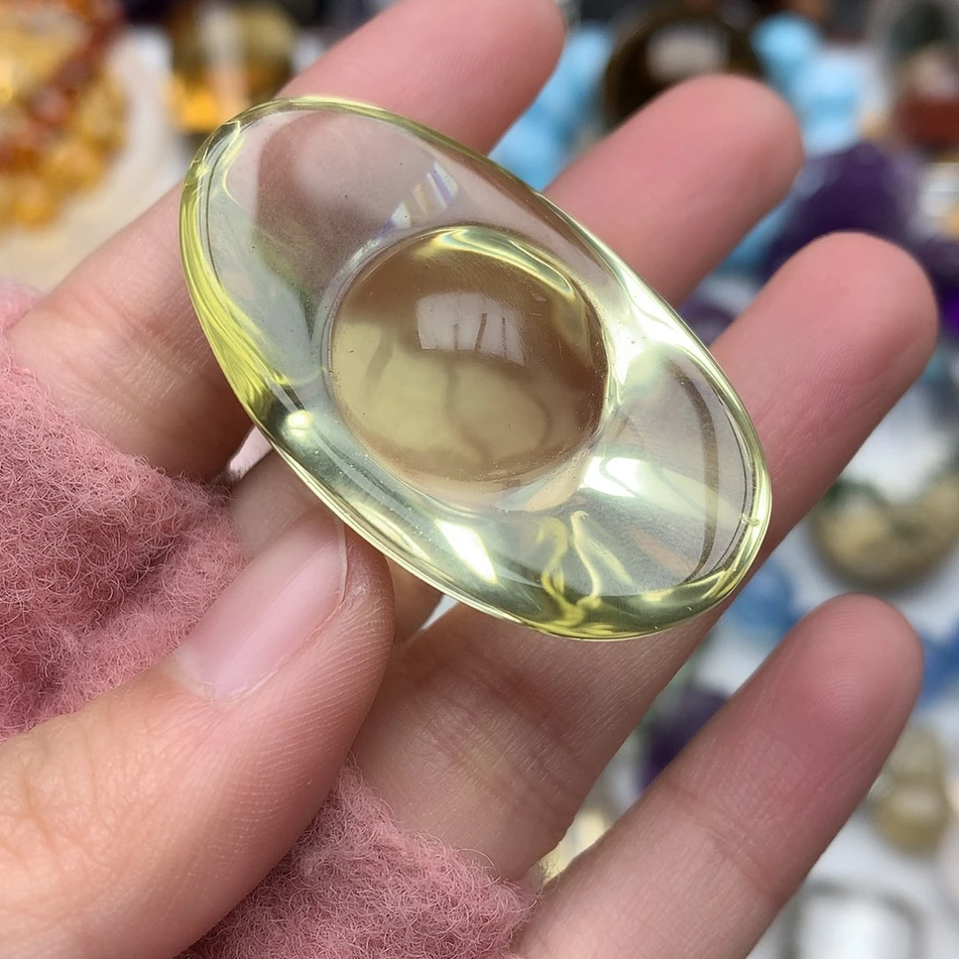 珠宝半成品水晶未镶嵌摆件