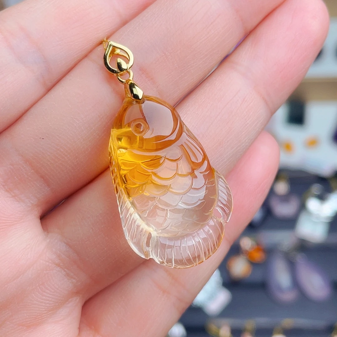 银S925镶嵌水晶珠宝半成品天然保真