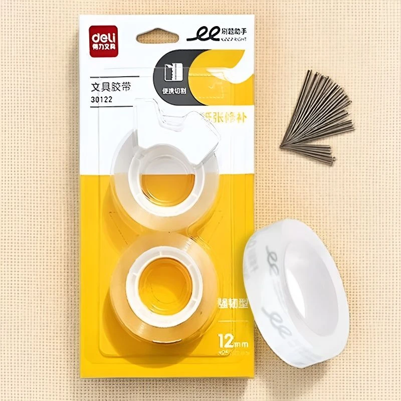 得力学生错题手账隐形可粘复制改错字透明胶带手工学习必备用品