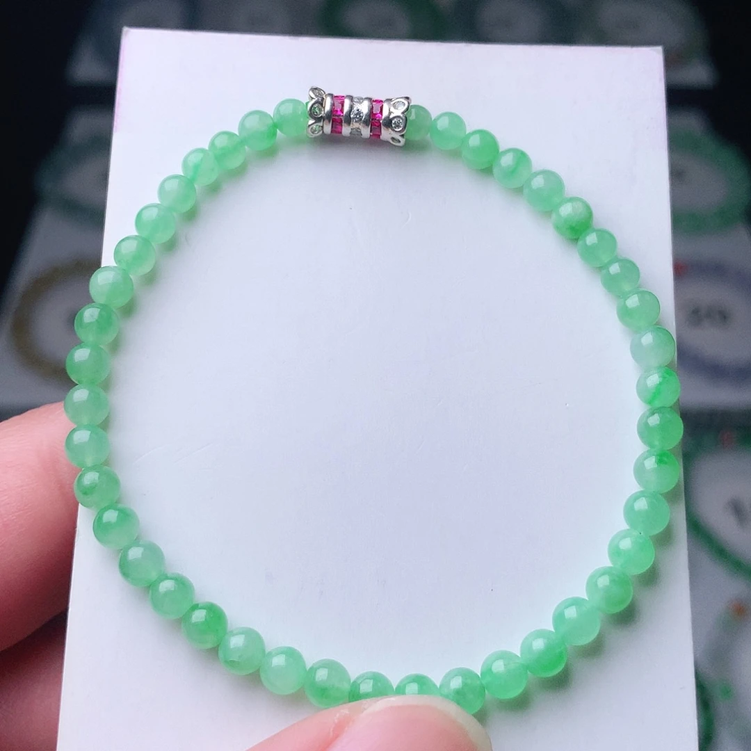 翡翠未镶嵌手链翡翠