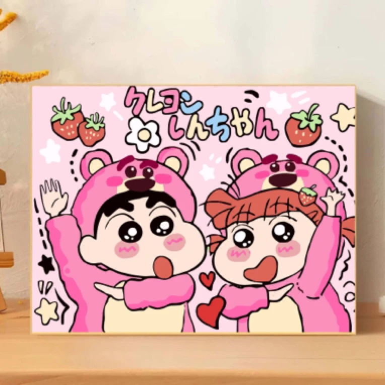 中奖名单油画40✖️50幸运宝贝