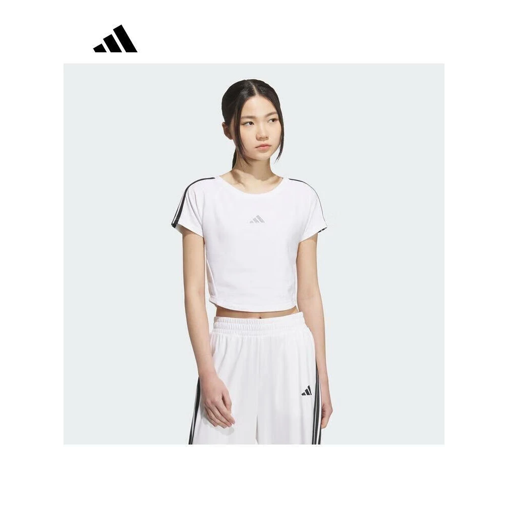 adidas/阿迪达斯女款S BABY TEE运动休闲短袖T恤KB7752