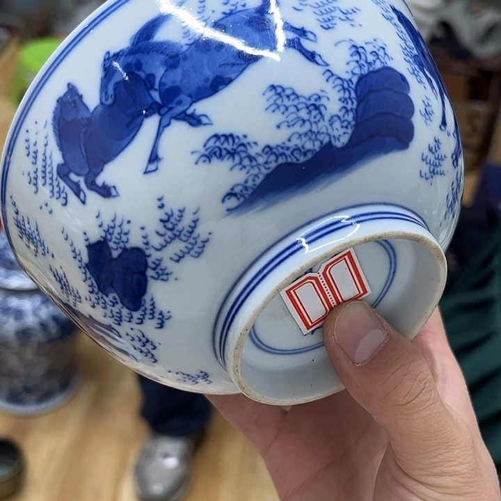 久***.瓷片精美的陶瓷摆件……