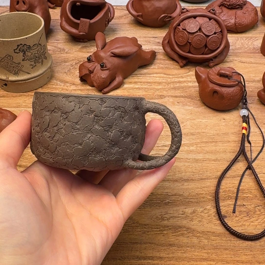 紫砂茶壶陈****音杯子杯子