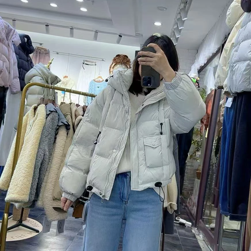 冬季新品加厚保暖减龄百搭棉衣棉服女青春高档通勤学院风简约洋气