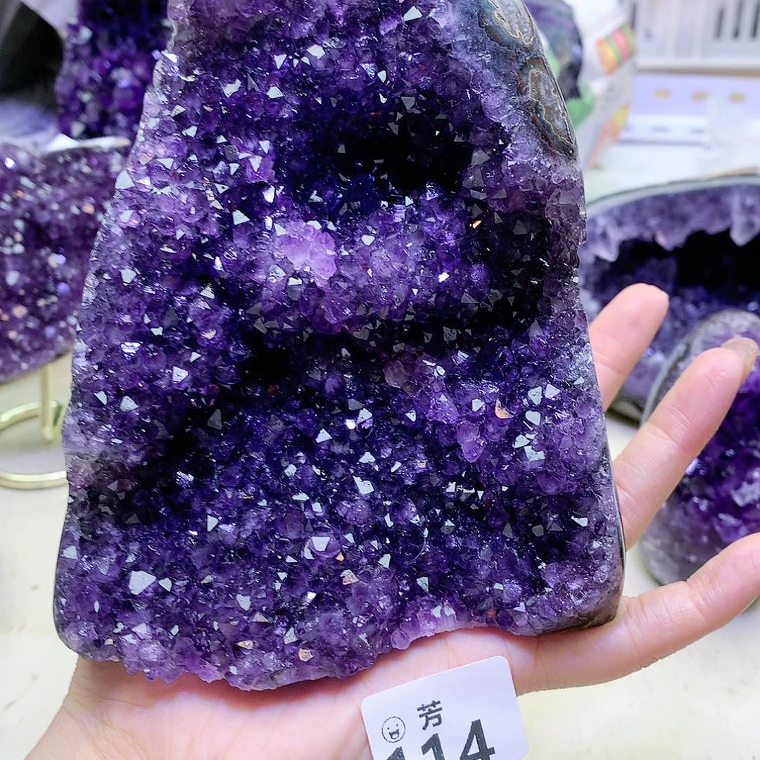 未镶嵌紫晶大型摆件（非配饰）