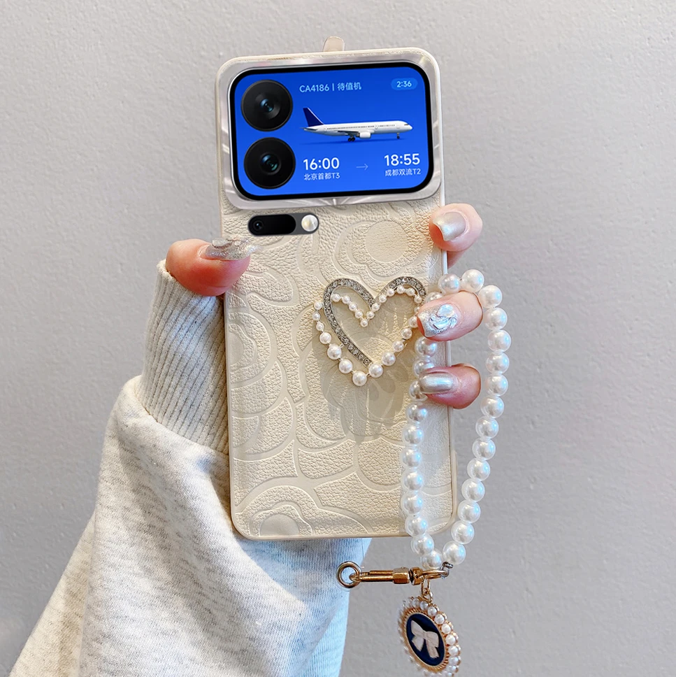 适用于小米17pro手机壳新款女xiaomi17promax简约山茶花p全包防摔