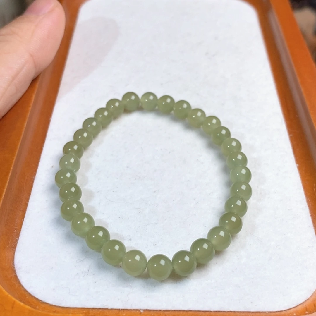 水晶手链未镶嵌和田5.8mm