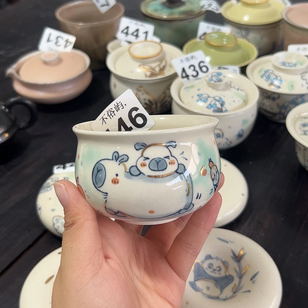 摆件景德镇不俗屿茶器446