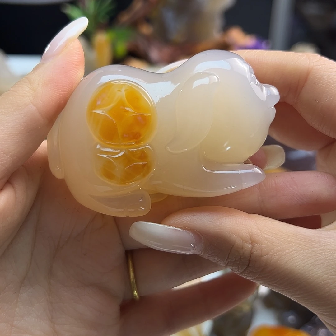 玛瑙/玉髓未镶嵌吊坠(不含链)