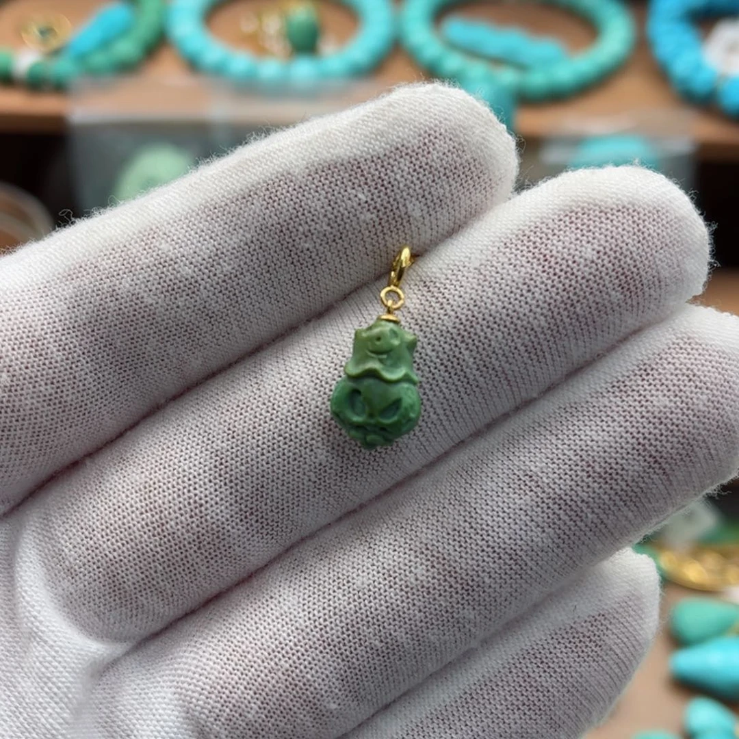 绿松石未镶嵌配饰