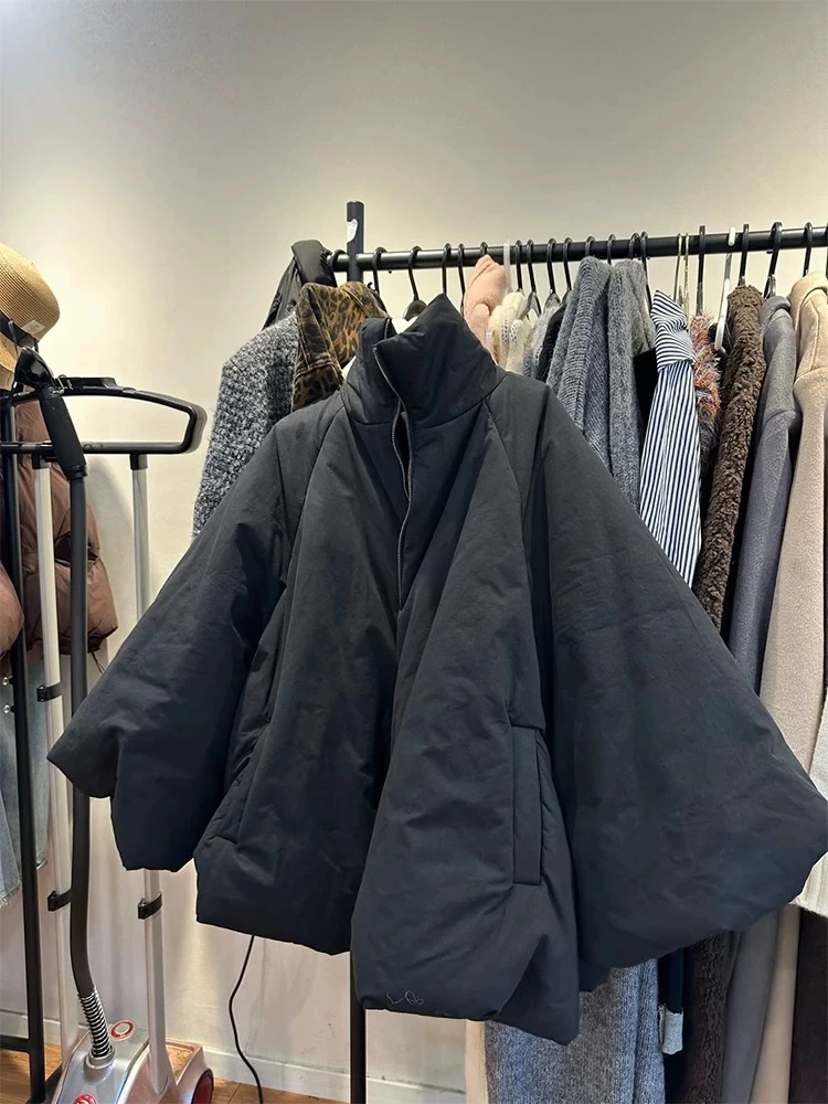 定制款潮流泡泡大袖棉服冬季新款保暖洋气棉服外套