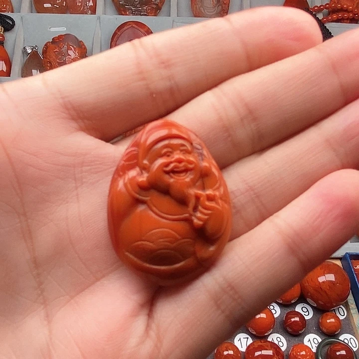 吊坠(不含链)未镶嵌南红玛瑙