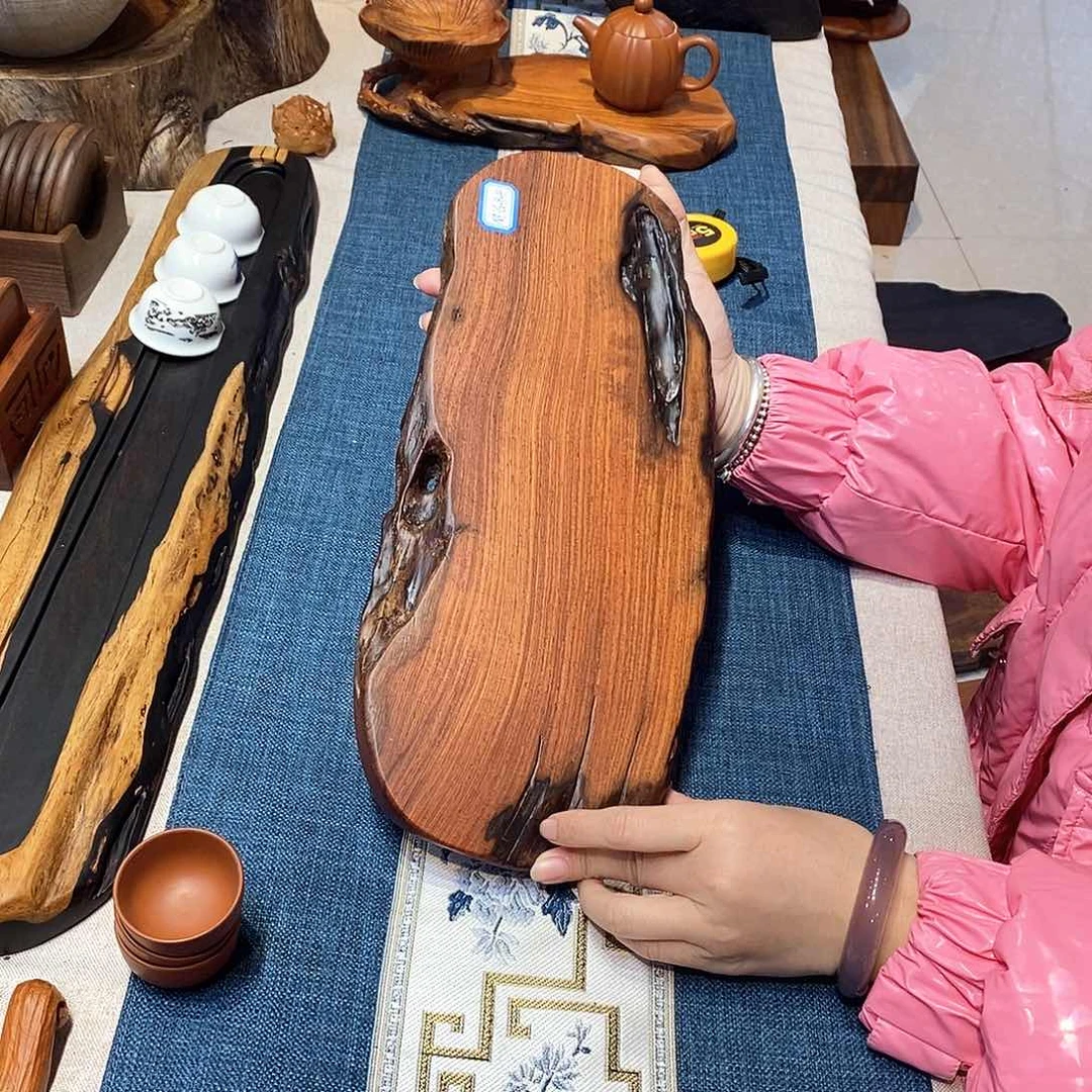 08老挝酸枝干泡茶盘36-16