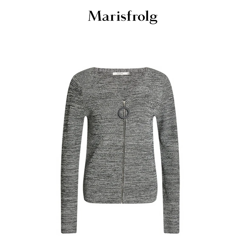 【婷婷专属】Marisfrolg玛丝菲尔设计师女士百搭毛针织衫