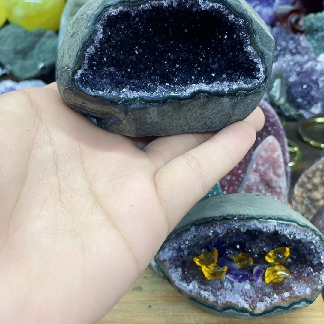 紫晶大型摆件（非配饰）未镶嵌