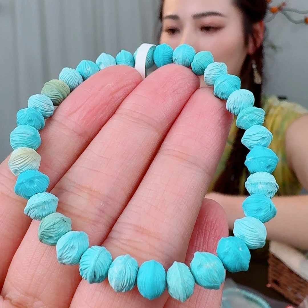 未镶嵌绿松石珠宝奇石