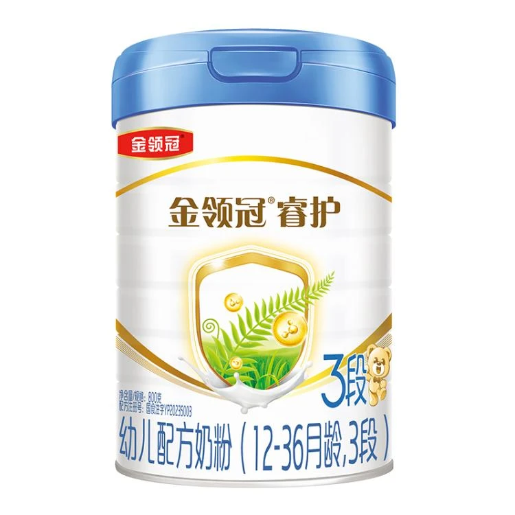 伊利金领冠睿护幼儿配方奶粉3段800g