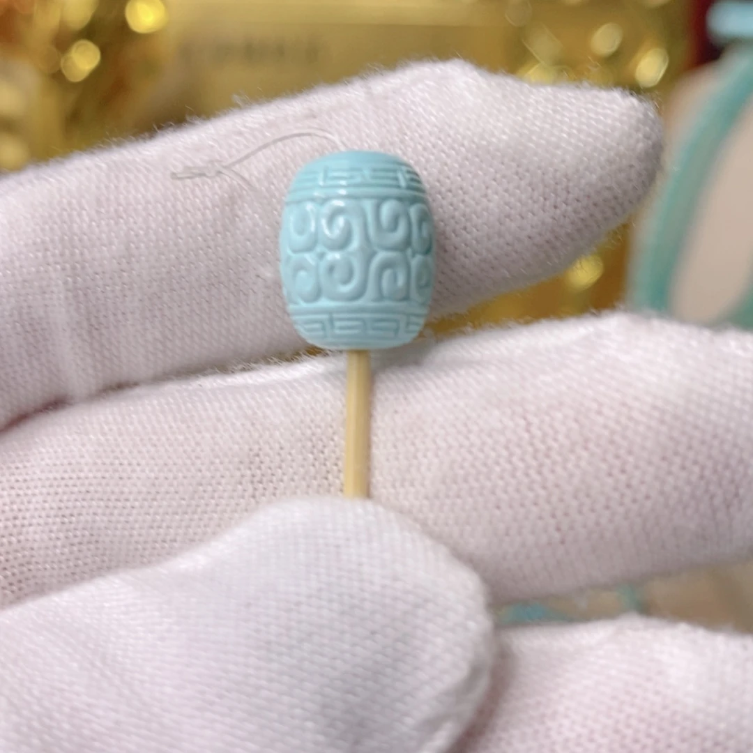 绿松石珠子未镶嵌