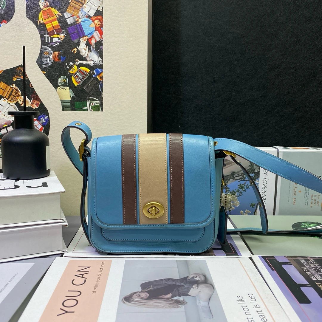 95新 COACH/蔻驰 23441斜挎包16*14