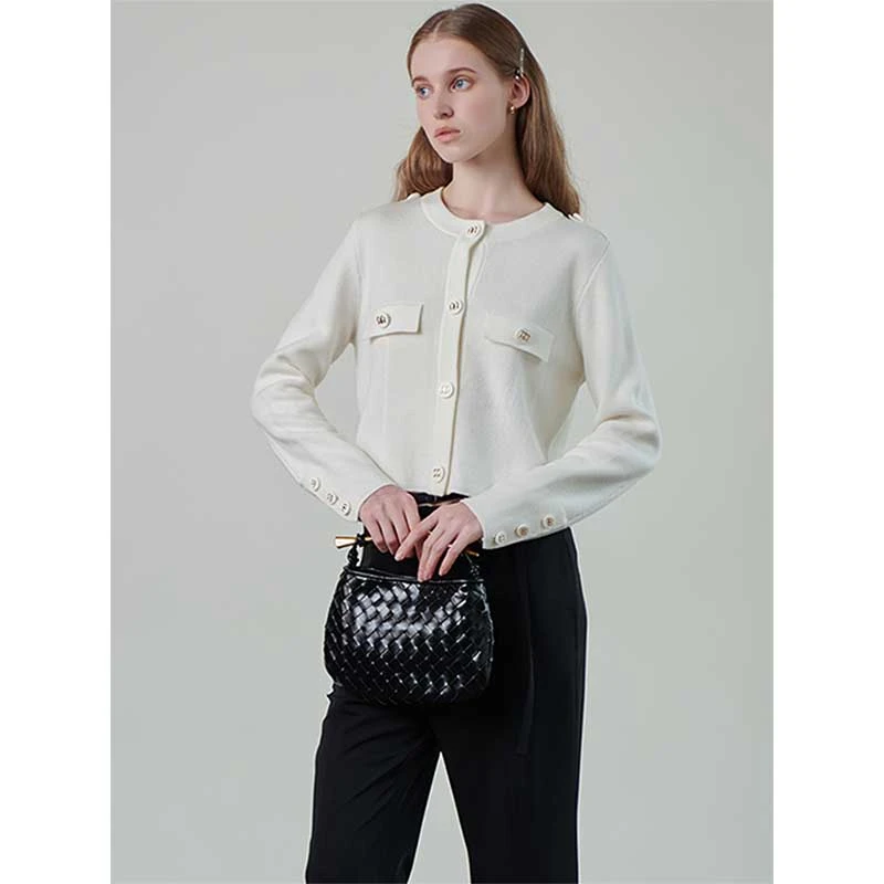 39001【碧K系列】圆领百搭通勤针织衫LA2032