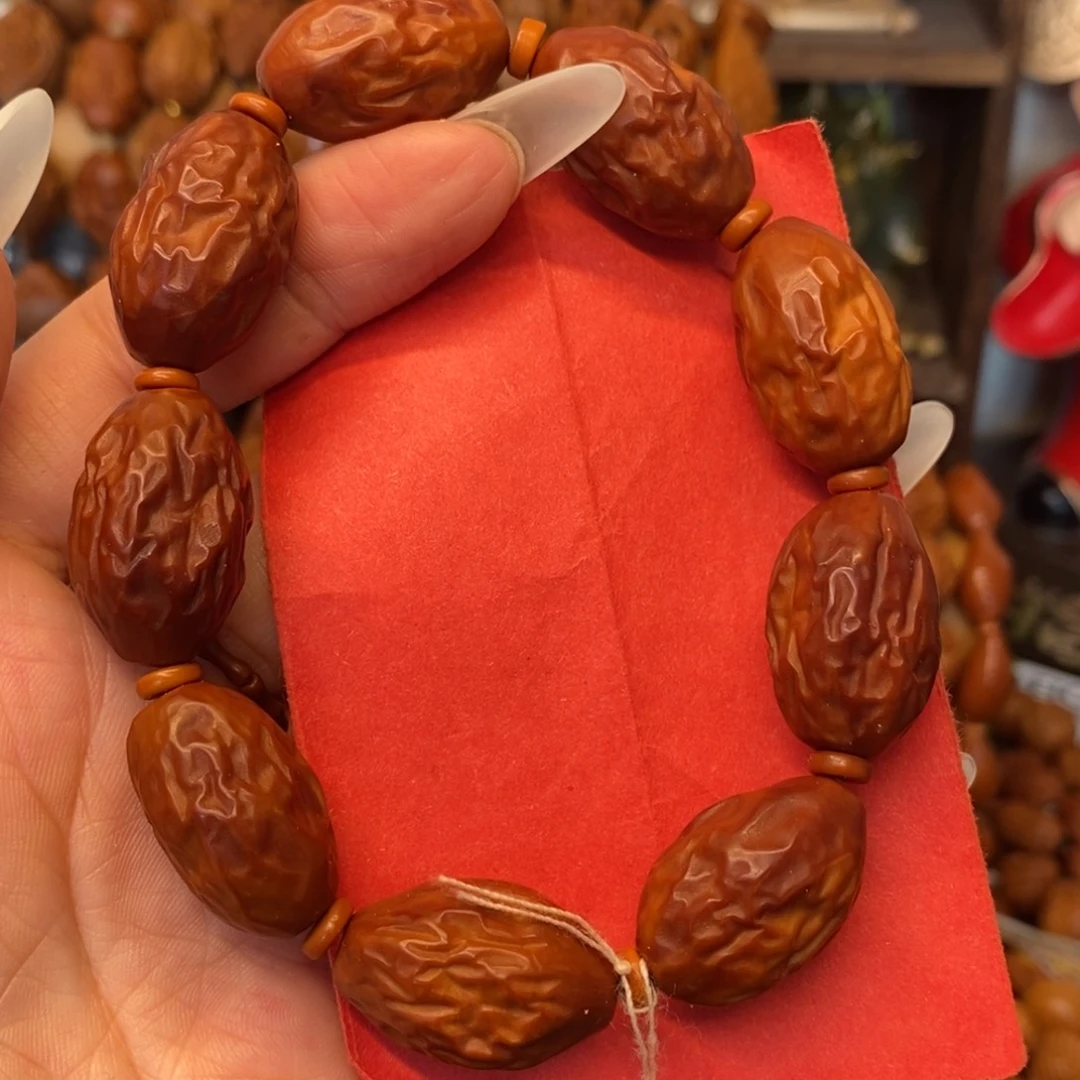 橄榄核手串/手链大枣铁核1.6