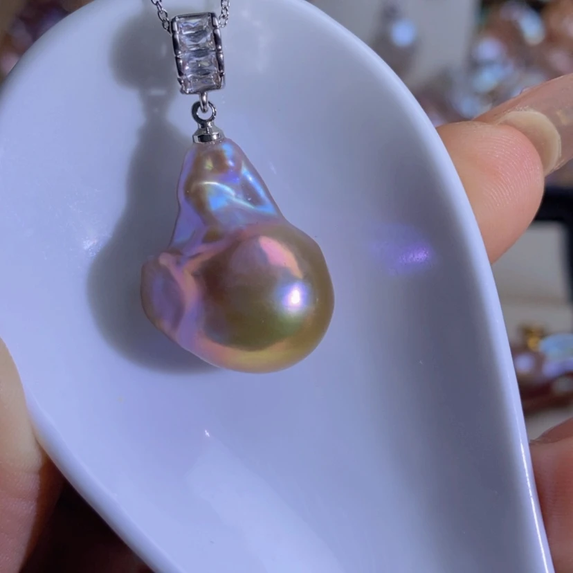 【闪购商品】淡水珍珠天然淡水珍珠合金