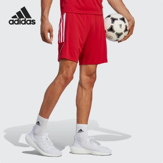 Adidas/阿迪达斯运动裤休闲夏季男子透气跑步训练五分短裤IB8082