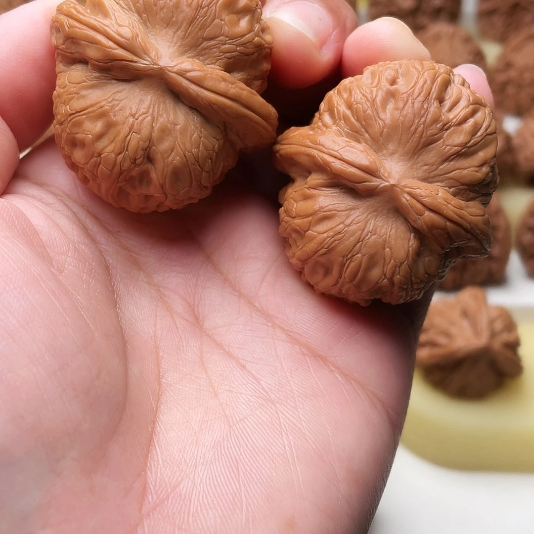 吊坠文玩核桃喵*～元宝42