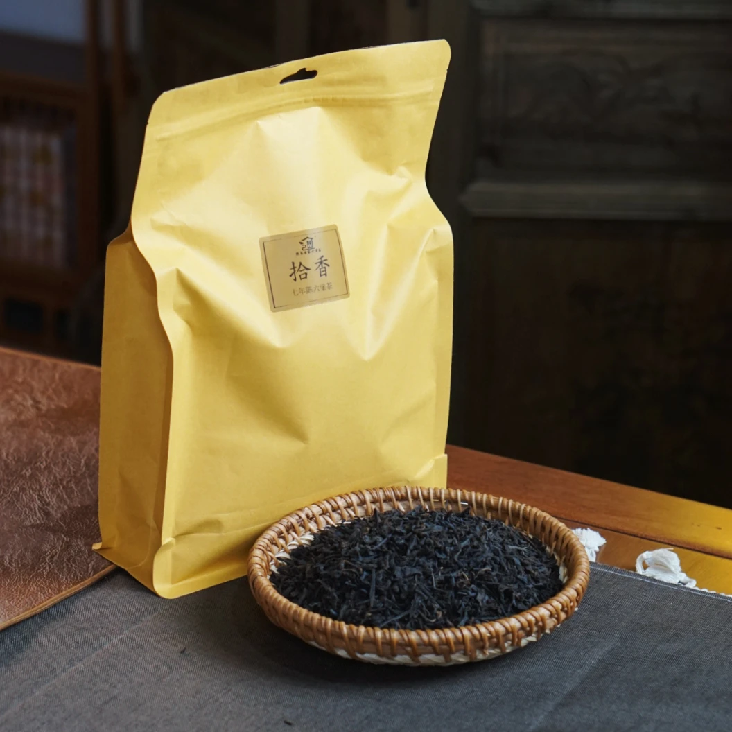 陈茶世家【拾香】七年陈六堡茶滋味醇爽（纸袋装无茶样）