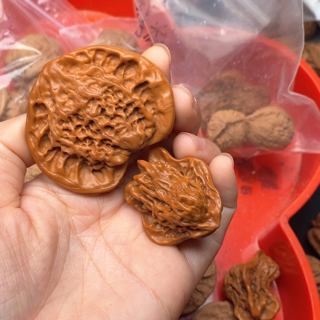 文玩核桃吊坠3****二一套扁