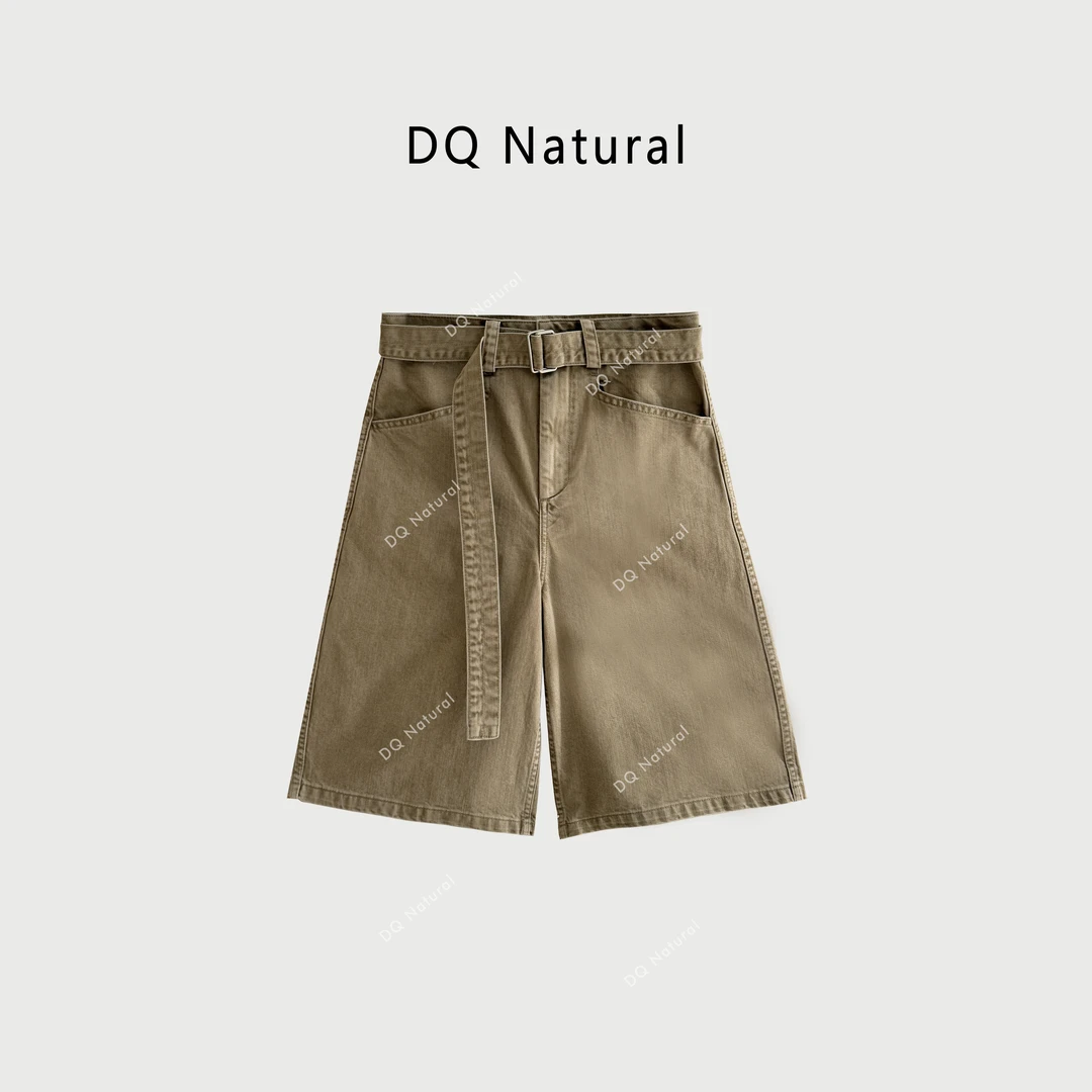 【DQ Natural】经典直筒五分裤 774354
