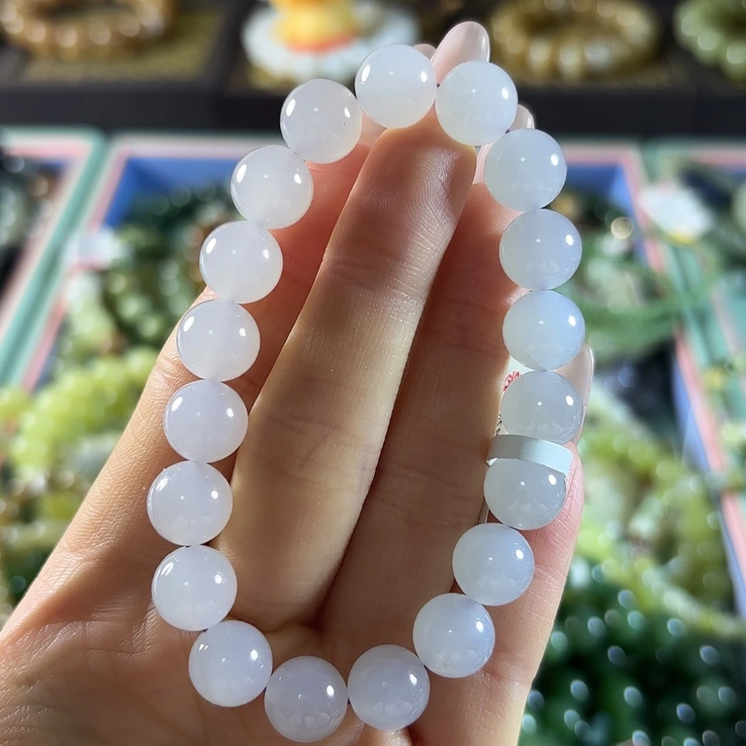 和田玉未镶嵌手链132