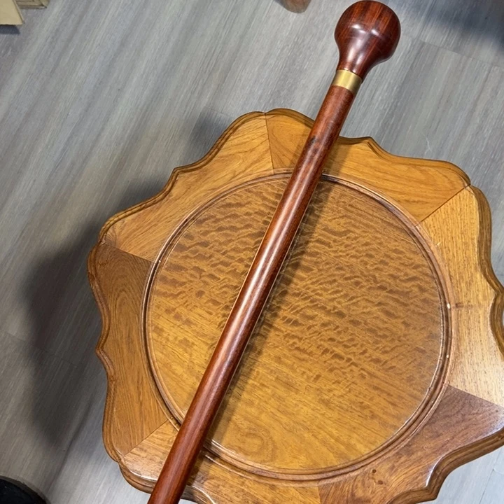 染料紫檀（血檀）拐棍