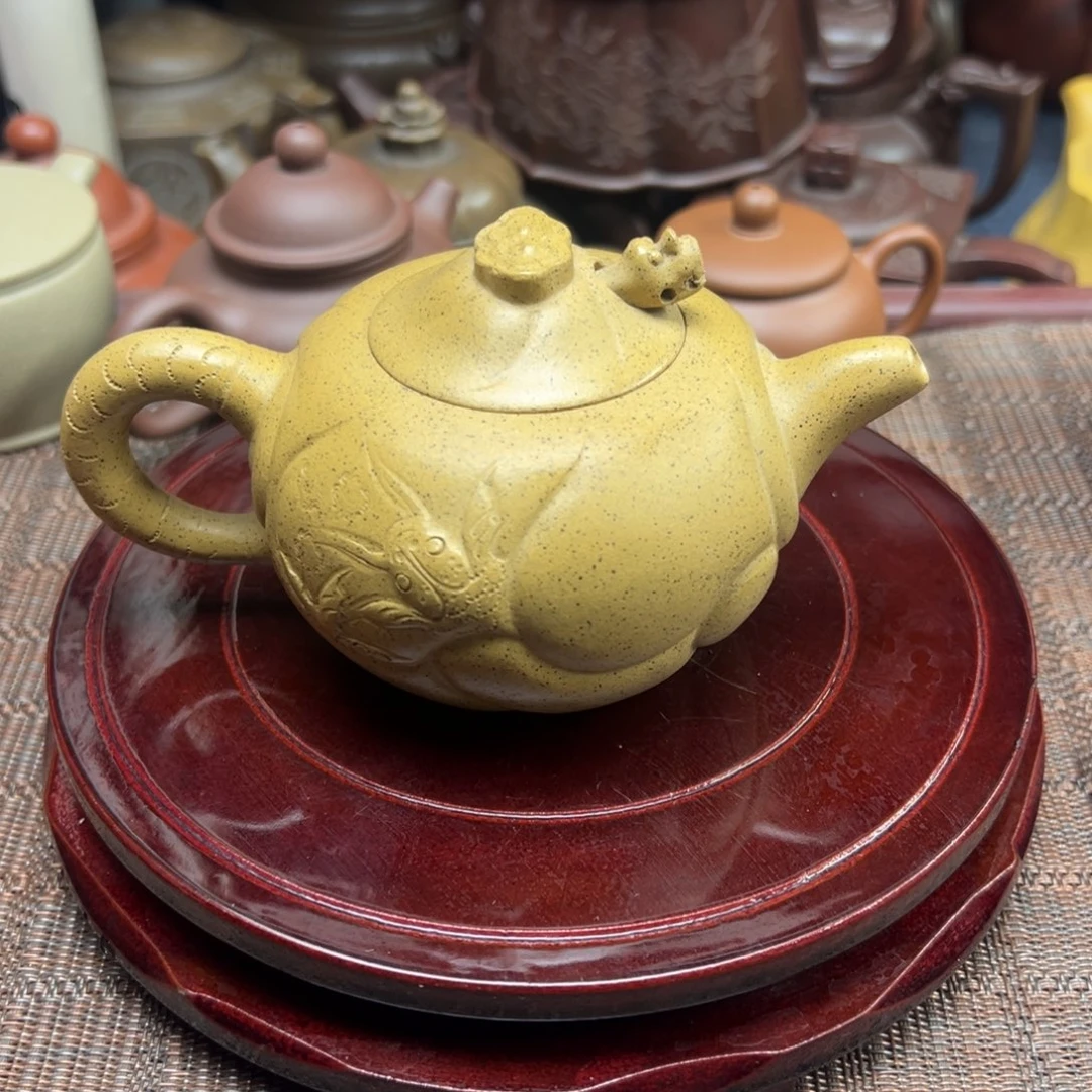 紫砂茶壶宜兴原矿紫砂壶180毫升容量