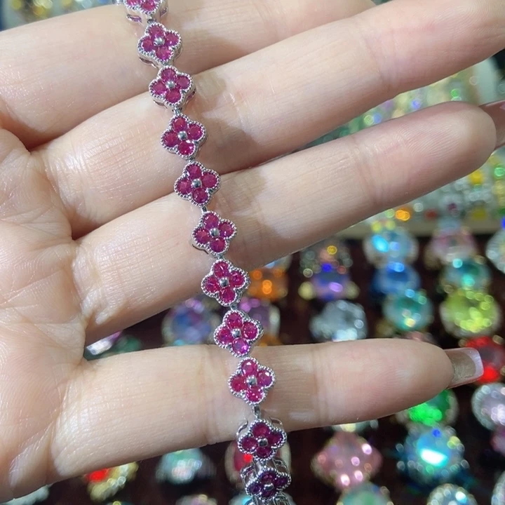 66锆石（处理）手链