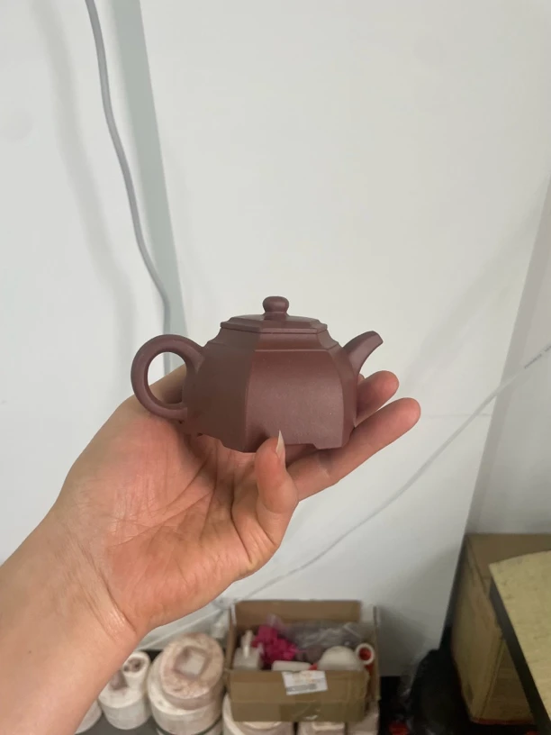 宜兴紫砂壶小井兰