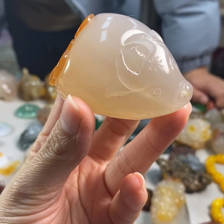 玛瑙/玉髓吊坠(不含链)未镶嵌