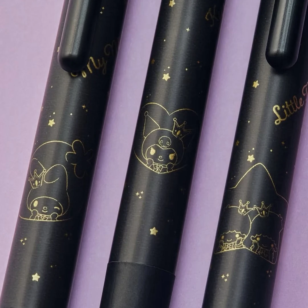 2025款日本百乐三丽鸥联名款JUICE UP黑色中性笔50周年角色庆典