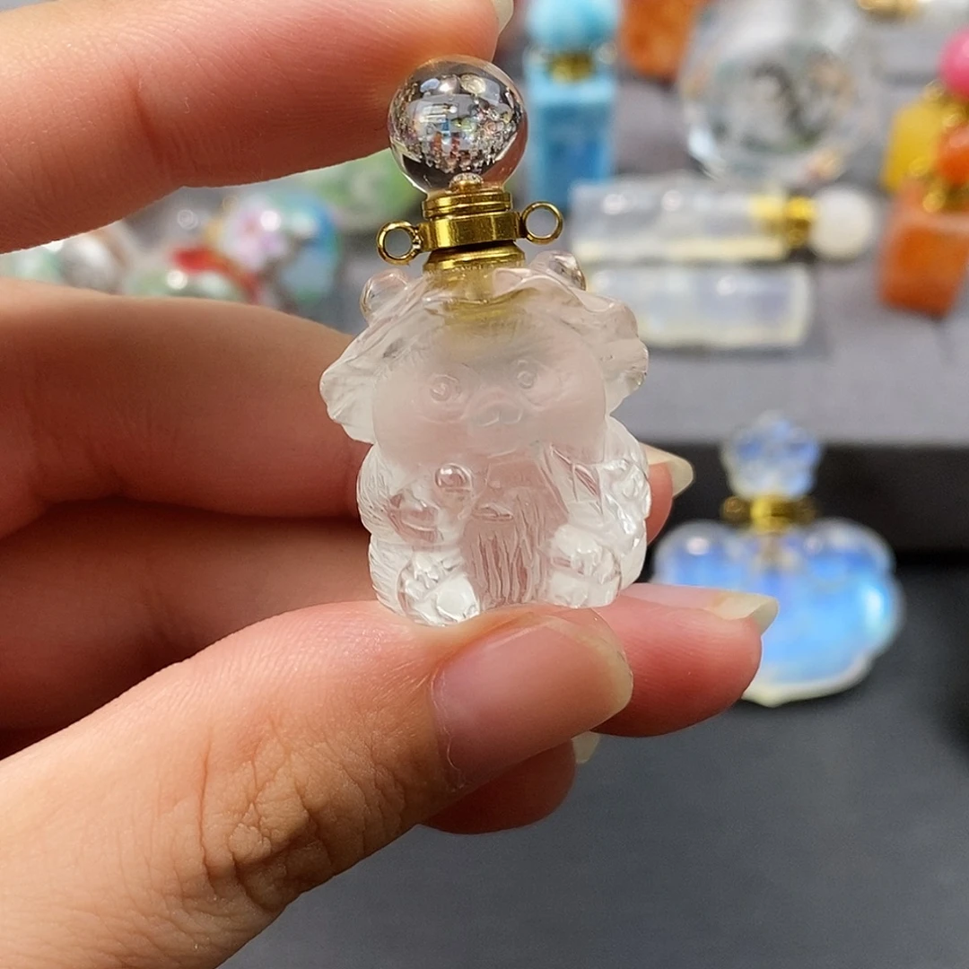 m***媛合金查罗石珠宝半成品香水瓶