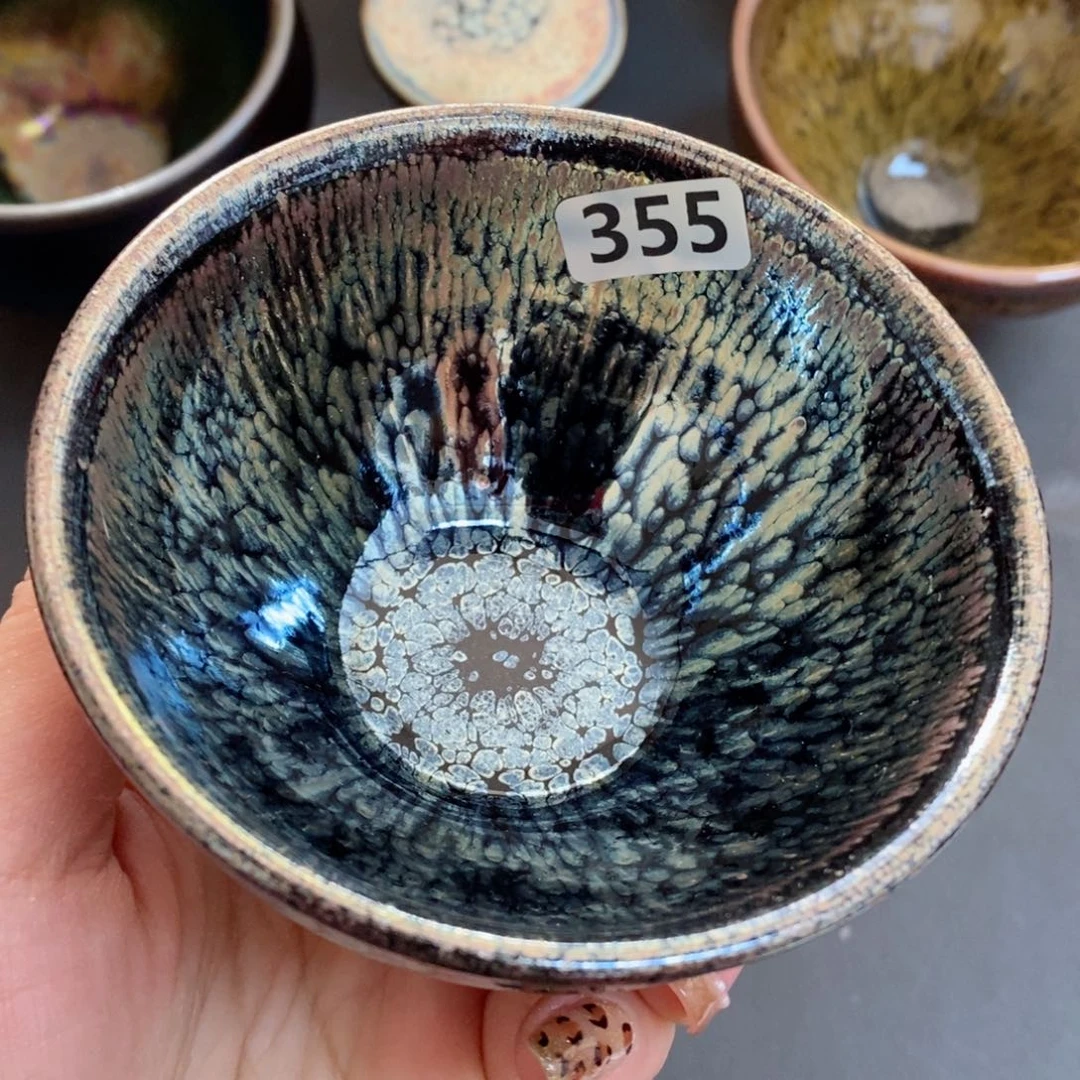 茶盏建窑建盏主人杯355
