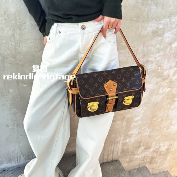 95新 LouisVuitton/路易威登 复燃精选/全原曼哈顿塞纳河单肩包