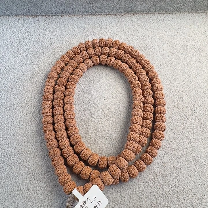 金刚菩提吊坠红皮盘龙