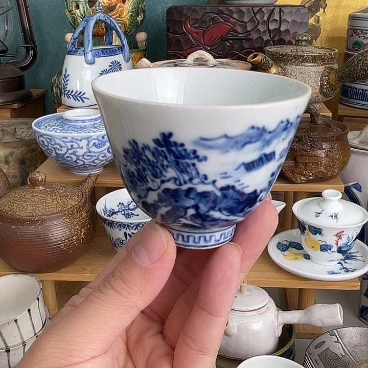 瓷片昭阿弥杯子好看的