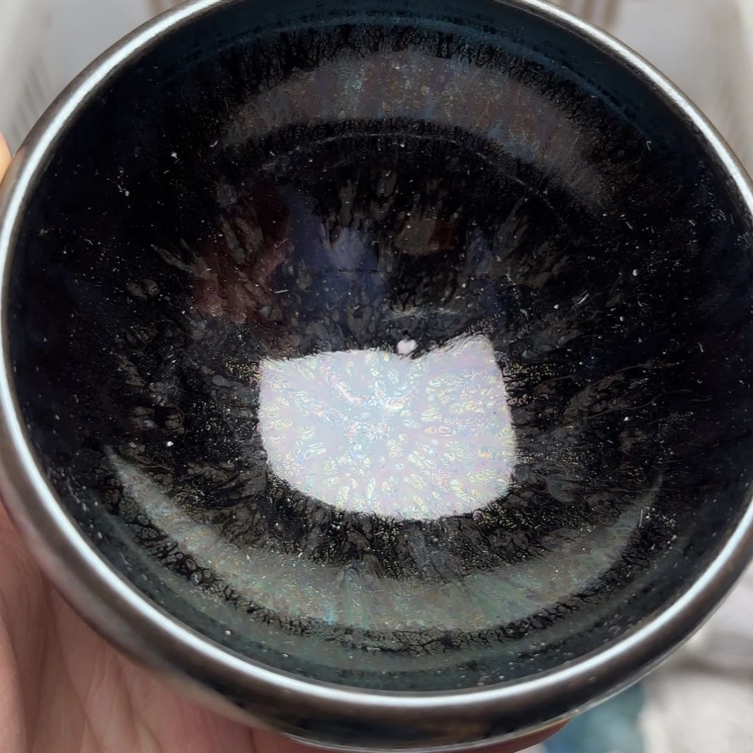 茶盏建盏主人杯一只微瑕